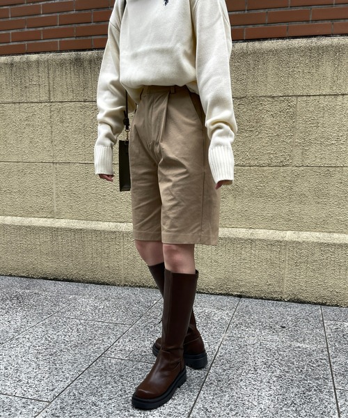 CPCM(シーピーシーエム)の「厚底ロングブーツ(ブーツ・レディース・ブラック/ダークブラウン・SMALL/MEDIUM/LARGE)」の9枚目の写真