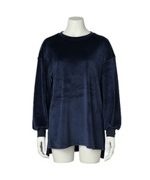 KID BLUE | キッドブルー -22シャギーストレッチ無地 -長袖トップス -KRTN548 -kidblue(その他トップス)
