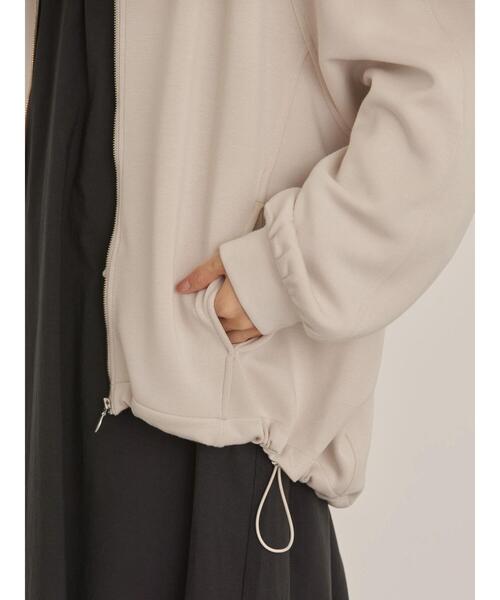 AMERICAN HOLIC（アメリカンホリック）の「ポンチZIPパーカー（パーカー・レディース・グリーン/グレイッシュベージュ/ブラック/オレンジ・M/L）」の14枚目の写真