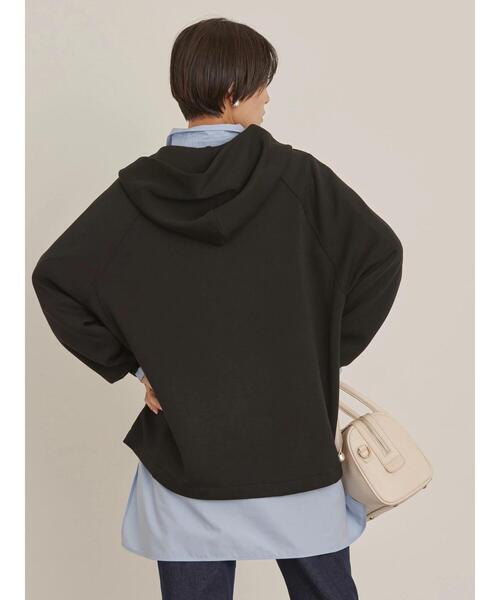 AMERICAN HOLIC（アメリカンホリック）の「ポンチZIPパーカー（パーカー・レディース・グリーン/グレイッシュベージュ/ブラック/オレンジ・M/L）」の15枚目の写真