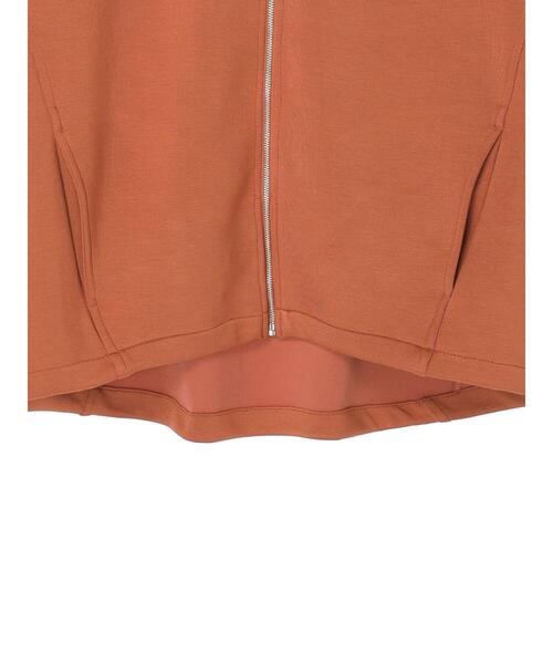 AMERICAN HOLIC（アメリカンホリック）の「ポンチZIPパーカー（パーカー・レディース・グリーン/グレイッシュベージュ/ブラック/オレンジ・M/L）」の16枚目の写真