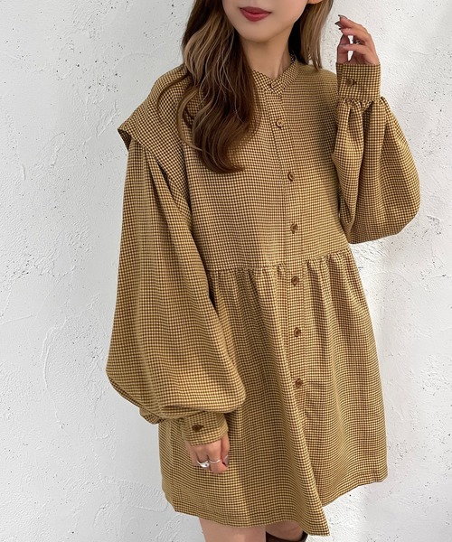 apres jour mignon(アプレジュールミニョン)の「アソート袖ボリュームブラウス【ZOZOTOWN限定アイテム】(シャツ/ブラウス・レディース・ブラック/オフホワイト/ベージュ系その他/オレンジ系その他・フリー/X-LARGE)」の4枚目の写真