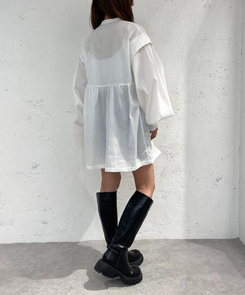 apres jour mignon(アプレジュールミニョン)の「アソート袖ボリュームブラウス【ZOZOTOWN限定アイテム】(シャツ/ブラウス・レディース・ブラック/オフホワイト/ベージュ系その他/オレンジ系その他・フリー/X-LARGE)」の11枚目の写真