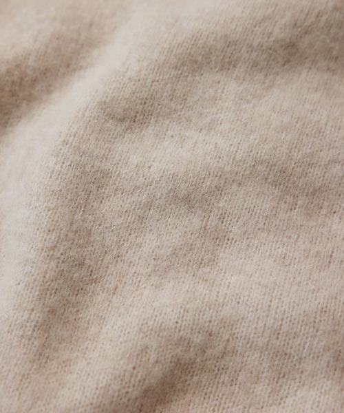 ROPE'（ロペ）の「チャイニーズラクーンウールVネックカーディガン（カーディガン/ボレロ・レディース・ダークブラウン/ターコイズブルー/ベージュ系その他2・38）」の10枚目の写真