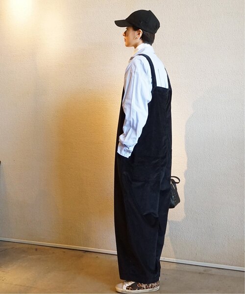 ジャーナルスタンダード　LUXE♪コーデュロイ　黒サロペット/オーバーオール Boboutic】 salopette（サロペット／オーバーオール）｜journal