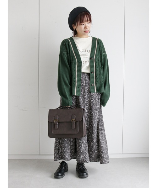 ehka sopo（エヘカソポ）の「サークルロゴプリントロンT（Tシャツ/カットソー・レディース・グレー/ブラック/オフホワイト/キナリ・ﾌﾘ-）」の10枚目の写真