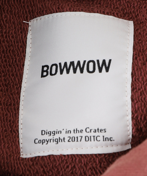 BOW WOW(バウワウ)の「【BOWWOW / バウワウ】SWEAT HOODIE(パーカー・メンズ・ブラウン・LARGE/X-LARGE)」の13枚目の写真