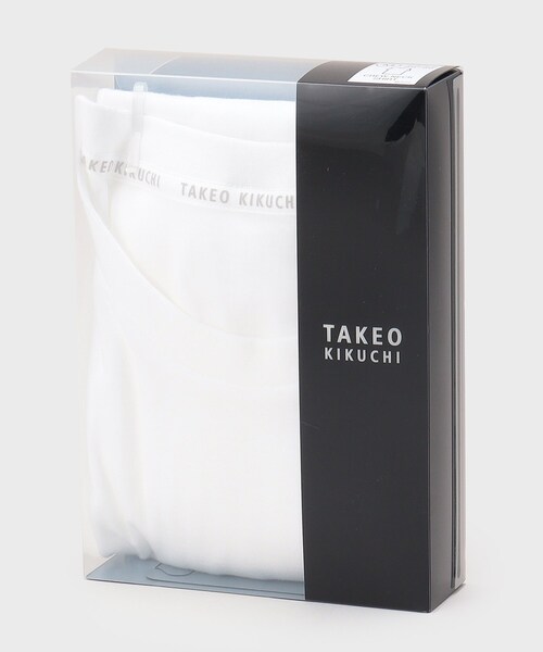 TAKEO KIKUCHI(タケオキクチ)の「【MADE IN JAPAN】ベーシック 半袖クルーネック Tシャツ(ルームウェア/パジャマ・メンズ・ホワイト/ライトグレー/ブラック・02/03)」の16枚目の写真