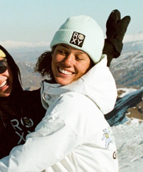 ROXY（ロキシー）の「ROXY x GRATEFUL DEAD/ロキシーグレイトフルデッドコラボニットキャップビーニー（ニットキャップ/ビーニー・レディース・ブラック/グリーン/イエロー・FREE）」の3枚目の写真