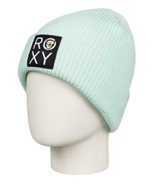 ROXY（ロキシー）の「ROXY x GRATEFUL DEAD/ロキシーグレイトフルデッドコラボニットキャップビーニー（ニットキャップ/ビーニー・レディース・ブラック/グリーン/イエロー・FREE）」の7枚目の写真