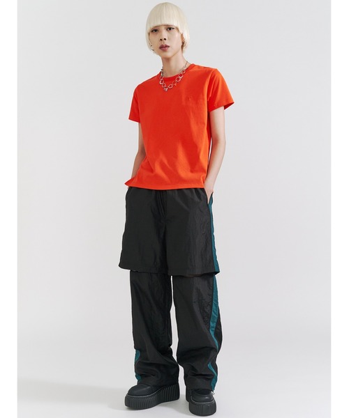 PAMEO POSE（パメオポーズ）の「My T-shirts（Tシャツ/カットソー・レディース・ホワイト/ブラック/パープル/オレンジ・FREE）」の21枚目の写真