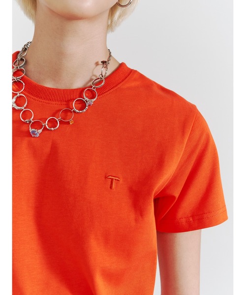 PAMEO POSE（パメオポーズ）の「My T-shirts（Tシャツ/カットソー・レディース・ホワイト/ブラック/パープル/オレンジ・FREE）」の18枚目の写真