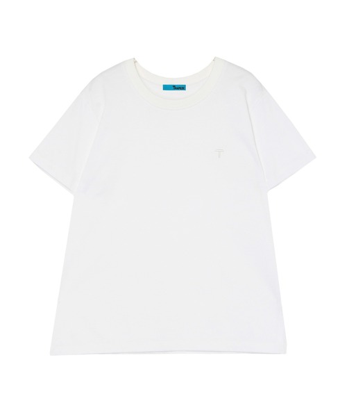 PAMEO POSE（パメオポーズ）の「My T-shirts（Tシャツ/カットソー・レディース・ホワイト/ブラック/パープル/オレンジ・FREE）」の6枚目の写真