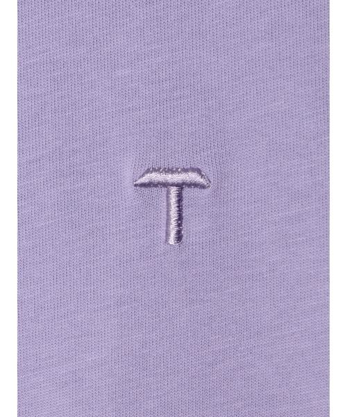 PAMEO POSE（パメオポーズ）の「My T-shirts（Tシャツ/カットソー・レディース・ホワイト/ブラック/パープル/オレンジ・FREE）」の7枚目の写真