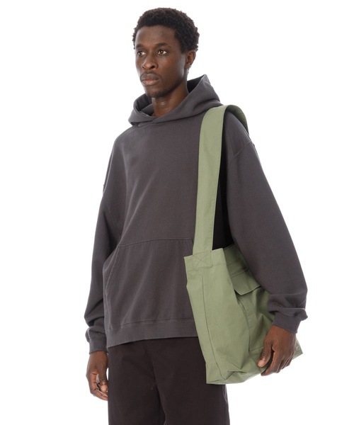 Sandinista(サンディニスタ)の「CORDURA Rip-Stop Shoulder Bag / コーデュラリップストップショルダーバッグ(ショルダーバッグ・メンズ・グレー系その他/オリーブ/ブラック・FREE)」の10枚目の写真