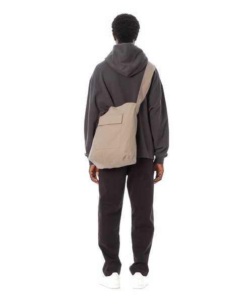 Sandinista(サンディニスタ)の「CORDURA Rip-Stop Shoulder Bag / コーデュラリップストップショルダーバッグ(ショルダーバッグ・メンズ・グレー系その他/オリーブ/ブラック・FREE)」の5枚目の写真