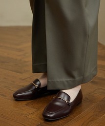 AcureZ（アキュアーズ）の「【ラクとキレイ】3E／2cmヒール　ビットローファー（ローファー）」