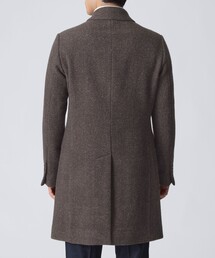 エポカ　ツイード　チェスターコート　EPOCA EPOCA UOMOエポカ ウォモ リングツイードチェスターコート【48