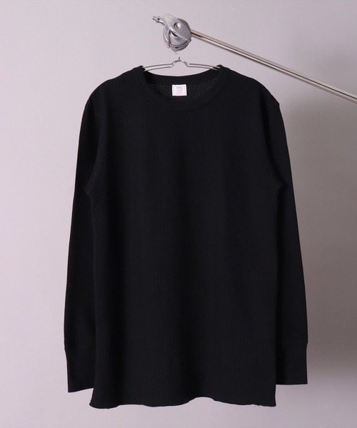 JEMORGAN(ジェーイーモーガン)の「(LK)【JEMORGAN】【パックT】ワッフル 長袖 Tシャツ(Tシャツ/カットソー・メンズ・ホワイト/ブラック/杢グレー/ナチュラル・MEDIUM/LARGE/X-LARGE)」の6枚目の写真