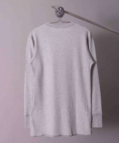 JEMORGAN(ジェーイーモーガン)の「(LK)【JEMORGAN】【パックT】ワッフル 長袖 Tシャツ(Tシャツ/カットソー・メンズ・ホワイト/ブラック/杢グレー/ナチュラル・MEDIUM/LARGE/X-LARGE)」の8枚目の写真