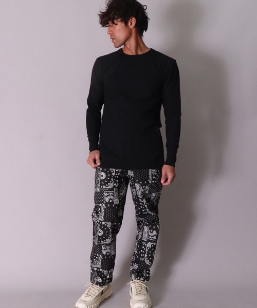 JEMORGAN(ジェーイーモーガン)の「(LK)【JEMORGAN】【パックT】ワッフル 長袖 Tシャツ(Tシャツ/カットソー・メンズ・ホワイト/ブラック/杢グレー/ナチュラル・MEDIUM/LARGE/X-LARGE)」の11枚目の写真