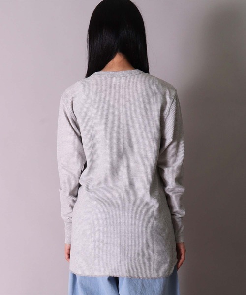 JEMORGAN(ジェーイーモーガン)の「(LK)【JEMORGAN】【パックT】ワッフル 長袖 Tシャツ(Tシャツ/カットソー・メンズ・ホワイト/ブラック/杢グレー/ナチュラル・MEDIUM/LARGE/X-LARGE)」の16枚目の写真