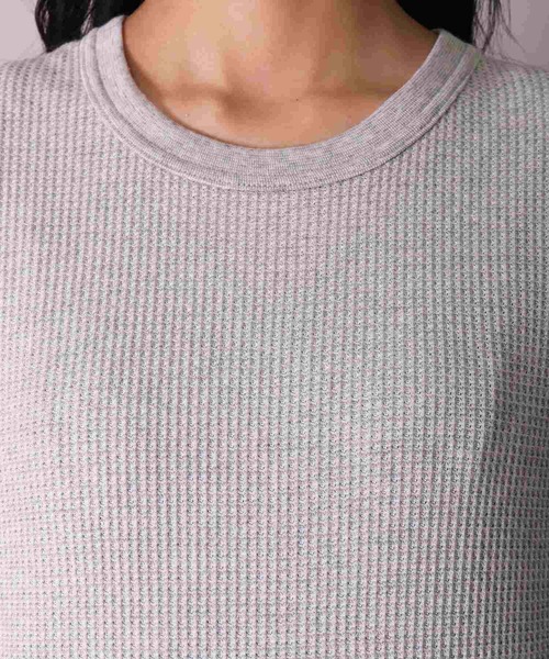 JEMORGAN(ジェーイーモーガン)の「(LK)【JEMORGAN】【パックT】ワッフル 長袖 Tシャツ(Tシャツ/カットソー・メンズ・ホワイト/ブラック/杢グレー/ナチュラル・MEDIUM/LARGE/X-LARGE)」の17枚目の写真