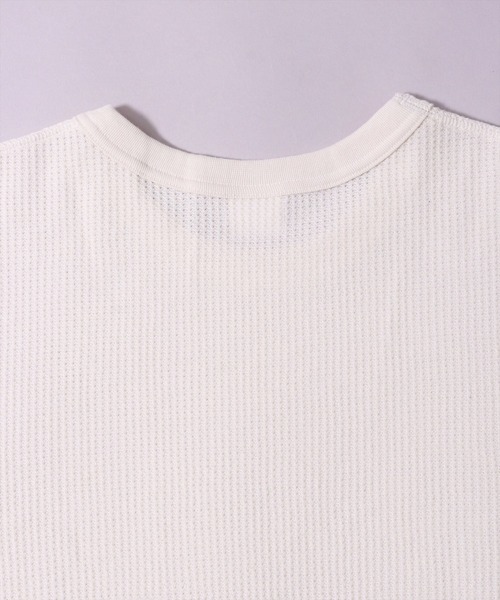 JEMORGAN(ジェーイーモーガン)の「(LK)【JEMORGAN】【パックT】ワッフル 長袖 Tシャツ(Tシャツ/カットソー・メンズ・ホワイト/ブラック/杢グレー/ナチュラル・MEDIUM/LARGE/X-LARGE)」の20枚目の写真