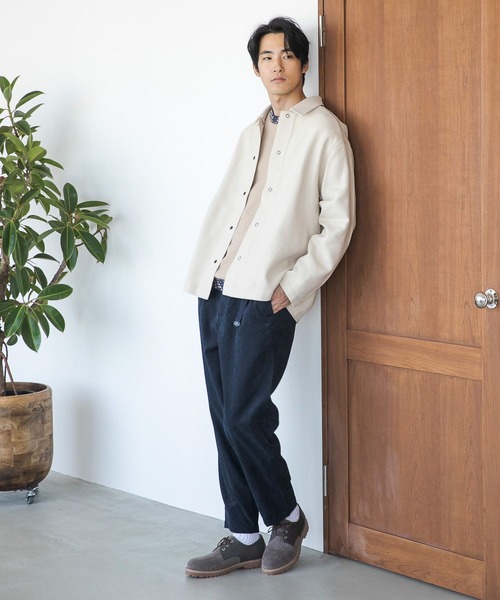 niko and...（ニコアンド）の「テーパードクライミングパンツ（その他パンツ・メンズ・ネイビー/グリーン/アイボリー・MEDIUM/LARGE）」の9枚目の写真