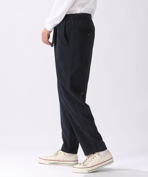 パンツ nico niko and…（ニコアンド） パンツ ツイルチェックタックパンツ