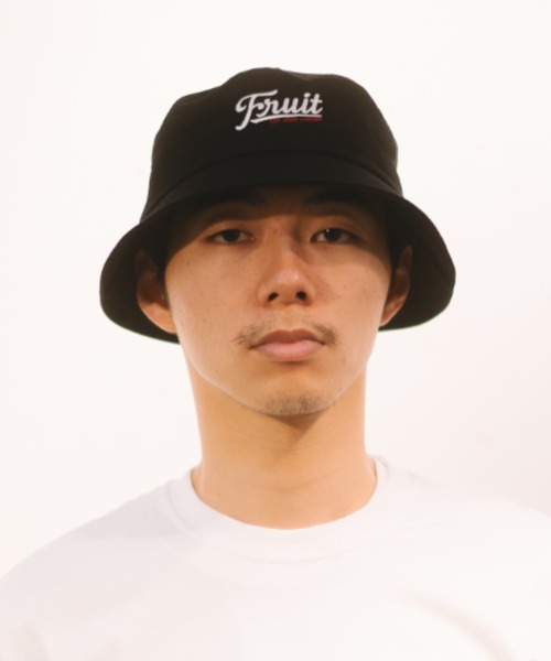 FRUIT OF THE LOOM（フルーツオブザルーム）の「EMBROIDERY BUCKET HAT type C（ハット・メンズ・オフホワイト/ベージュ/ブラック・FREE）」の20枚目の写真