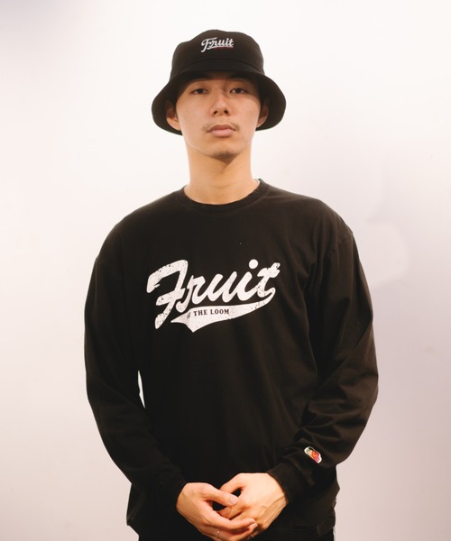 FRUIT OF THE LOOM（フルーツオブザルーム）の「EMBROIDERY BUCKET HAT type C（ハット・メンズ・オフホワイト/ベージュ/ブラック・FREE）」の19枚目の写真