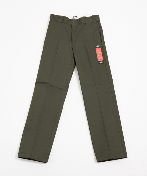 Dickies(ディッキーズ)の「Dickies/ディッキーズ THE ORIGINAL 874 ワイドチノパンツ TCツイル(チノパンツ・メンズ・チャコールグレー/ブラック/ベージュ/ネイビー/ブラウン/カーキ/グリーン/ベージュ系その他・34/32/30)」の6枚目の写真