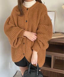 モヘアライクリブニットカーディガン【ZOZOTOWN限定アイテム】