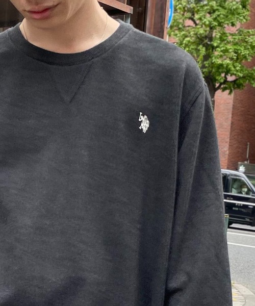 セール】【U.S. POLO ASSN.】ベーシッククルーネックスウェット CREW