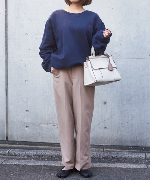 U.S. POLO ASSN.（ユーエスポロアッスン）の「【U.S. POLO ASSN.】ベーシッククルーネックスウェット CREW NECK SWEAT（スウェット・メンズ・オフホワイト/ネイビー/グレー/ブラック・M/S/XL/L）」の15枚目の写真