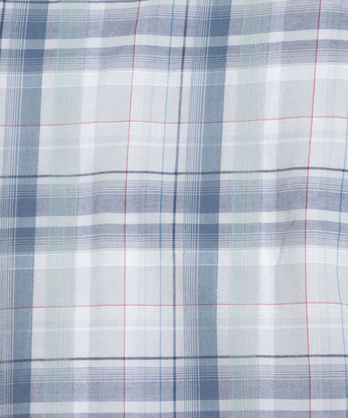 PENDLETON（ペンドルトン）の「【PENDLETON/ペンドルトン】オープンカラーシャツ 半袖シャツ 刺繍 ワンポイント チェック（シャツ/ブラウス・メンズ・ライトグレー/ブルー/オレンジ・L/M）」の17枚目の写真