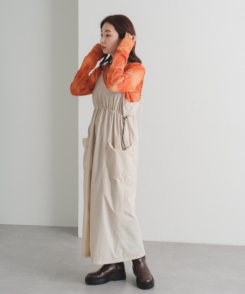 Kastane(カスタネ)の「長袖カットソー(Tシャツ/カットソー・レディース・グレー・FREE)」の4枚目の写真