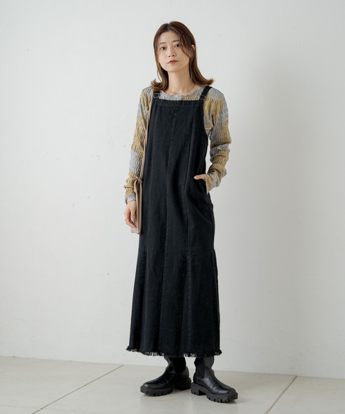 Kastane(カスタネ)の「長袖カットソー(Tシャツ/カットソー・レディース・グレー・FREE)」の7枚目の写真