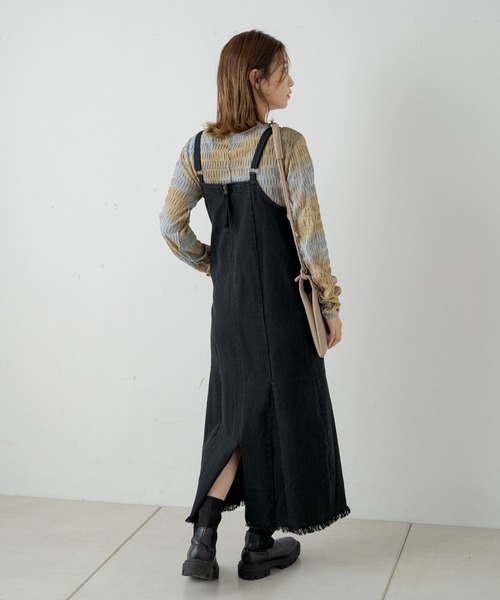 Kastane(カスタネ)の「長袖カットソー(Tシャツ/カットソー・レディース・グレー・FREE)」の9枚目の写真