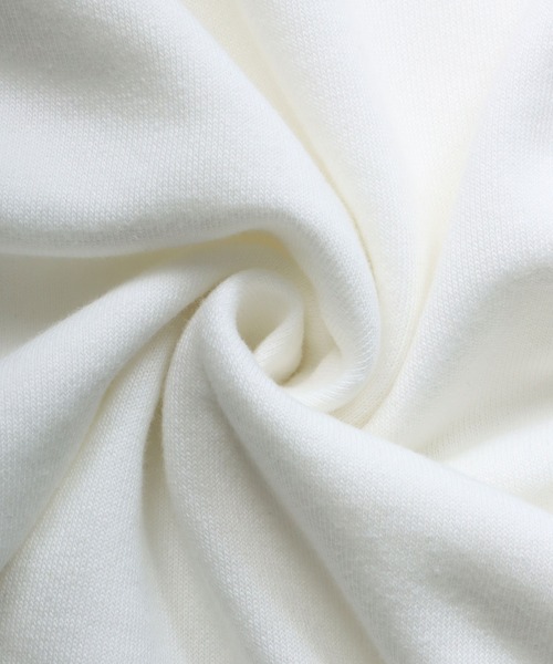 SITRY(シトリー)の「oversize 2way stitch logo sweat shirt/オーバーサイズ 2way ワンポイント刺繍 スウェット シャツ/トレーナー(スウェット・メンズ・ホワイト/ブラック/グレイッシュブルー・M/L)」の14枚目の写真