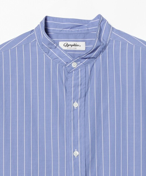 Ray BEAMS(レイビームス)の「GYMPHLEX / バンドカラー チュニック(チュニック・レディース・ブルー/ピンク・14)」の21枚目の写真