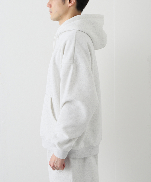 EDIFICE（エディフィス）の「【Paris Saint-Germain】3Dラバーエンブレム スウェットパーカー（パーカー・メンズ・ライトグレー/ブラック・MEDIUM/LARGE/X-LARGE）」の3枚目の写真