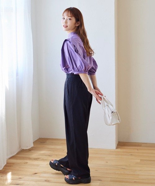 Isn't She?(イズントシー)の「厚底スポーツサンダル(サンダル・レディース・オフホワイト/ブラック・L/M/S)」の5枚目の写真
