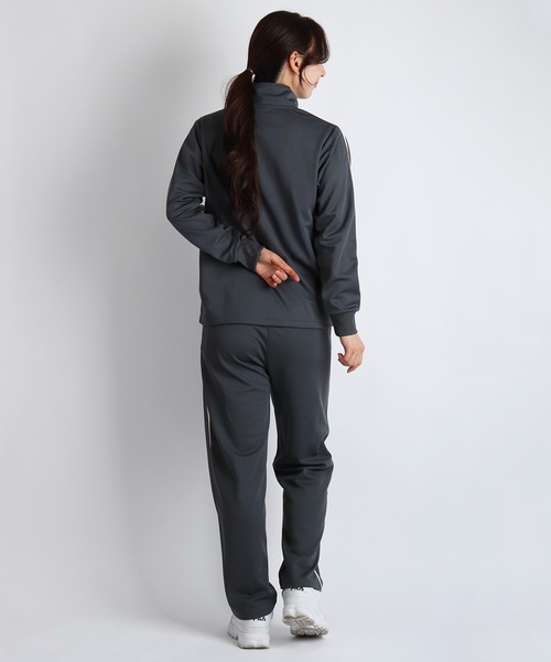 FILA スムースジャージ ロゴテープ付きジャージ セットアップ