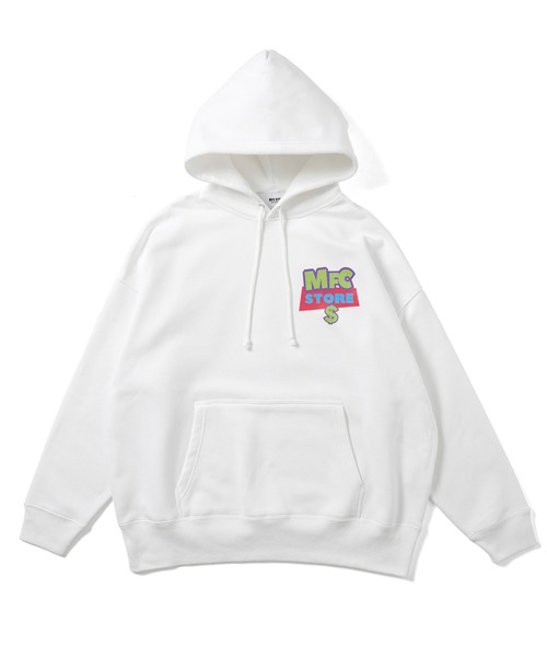 MFC STORE(エムエフシーストア)の「MFC STORE POPMFC$ OVERSIZE HOODIE(パーカー・メンズ・ホワイト/ブラック・M/L/XL)」の10枚目の写真