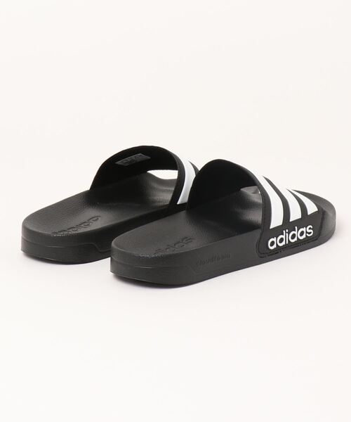 adidas(アディダス)の「【adidas】 ADILETTE SHOWER U(サンダル・メンズ・ブラック×ホワイト・27.5cm/24.5cm/25.5cm/29.5cm/23.5cm/26.5cm/28.5cm)」の2枚目の写真