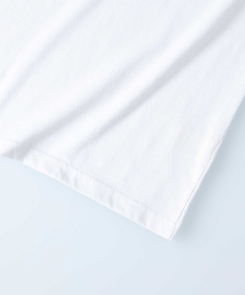 PLUS ONE(プラスワン)の「PLUS ONE(プラスワン)梨地ベストレイヤード(Tシャツ/カットソー・メンズ・ベージュ/ネイビー/グリーン・XL/L/M)」の11枚目の写真