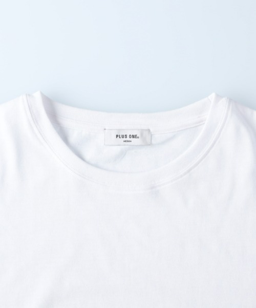 PLUS ONE(プラスワン)の「PLUS ONE(プラスワン)梨地ベストレイヤード(Tシャツ/カットソー・メンズ・ベージュ/ネイビー/グリーン・XL/L/M)」の22枚目の写真