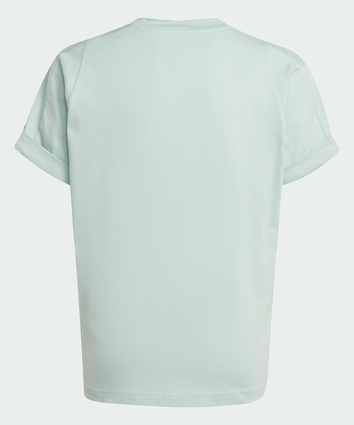 adidas（アディダス）の「グラフィックTシャツ / アディダス adidas（Tシャツ/カットソー・キッズ・グリーン/ホワイト・130/140/160/150/120/110）」の7枚目の写真